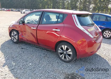 2015 Nissan Leaf Sl from USA, damaged, VIN 1N4AZ0CP1FC305619